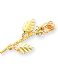 10k Black Hills Gold Rose Pin 3 gr.