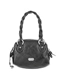 Coccinelle Black Quilted Goatskin Evening Handbag