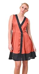 V-neck Wrap Short Sleeveless Crepe/Polyester Jumpsuit 