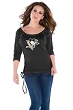 Pittsburgh Penguins Women's Fashion Stitch Team Top - by Alyssa Milano