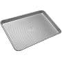 USA Pans 13 x 18 Inch 1 Lb Aluminized Steel Jellyroll Pan with Americoat