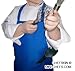 Chefskin Blue Apron Kids Children Fits 2-7 Yr Olds 15x21 Fabric