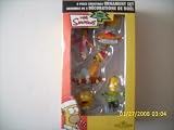 Simpsons 5 Piece Christmas Ornament Set