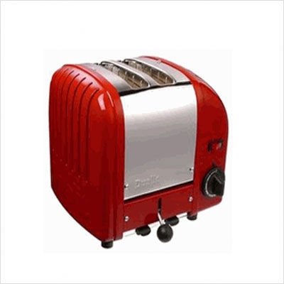 Dualit 2-Slice Toaster, Red