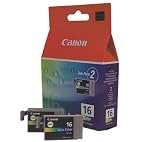 CANON 2 pack - BCI-16 (Cyan, Magenta, Yellow) ink cartridges