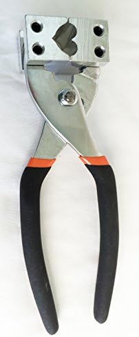 Lampwork Heart Design Presser, Glass Cane Press