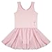 YiZYiF Girls Gymnastics Dance Dress Kids Ballet Tutu Leotard Chiffon Skirt Pink 5-6