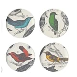 Ornithology Dessert Plate (Set of 4)