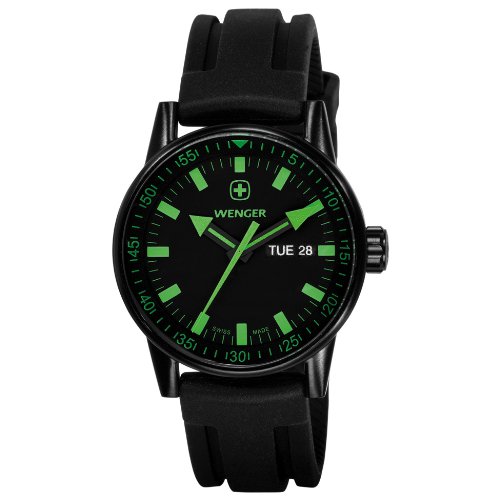 Men's Wenger PVD Commando Day Date XL Watch