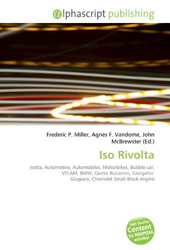 Iso Rivolta: Isetta, Automotive, Automobiles, 