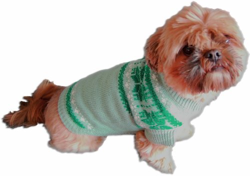Dogs Kingdom DKNORWPULG Pullover Norweger, petrol-gr&uuml;n, Gr. 30 cm R&uuml;ckenl&auml;nge Preisvergleich