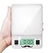 Weighter - Pro Kitchen Food Scale - Wall Clock - Thermometer - Digital Multifunction - Elegant White