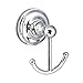 MODONA Double Robe & Towel Hook - Polished Chrome - Viola Series - 5 Year Warrantee
