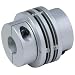 Lovejoy Mini Disc Coupling, MDS Type, Spacer Clamp Style, Aluminum Hubs and Stainless Steel Discs, Complete Coupling