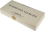 Candied chestnuts, wooden box, 12 pieces &middot; 240g (8.5 oz)
