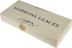 Candied chestnuts, wooden box, 12 pieces &middot; 240g (8.5 oz)