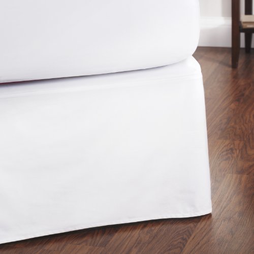 Roxbury Park White T300 Bed Ruffle, Cal King Roxbury Park White T300 Bed Ruffle, Cal King