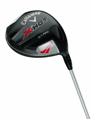 Callaway X Hot Pro Driver (Right Hand, Graphite, 9.5 Loft, 5.5 Flex)