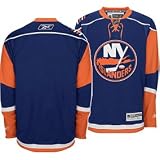 Reebok New York Islanders #91 John Tavares Navy Blue Premier Hockey Jersey (Large)
