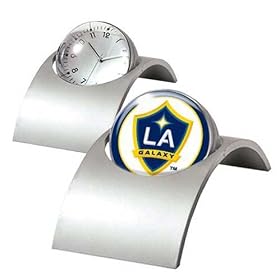 Los Angeles Galaxy MLS Spinning Desk Clock by 