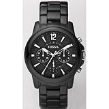 Fossil Grant Ceramic Watch - Black