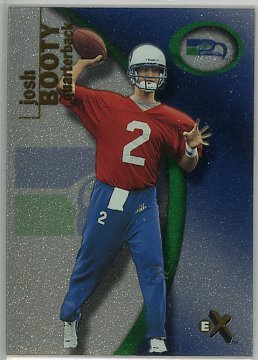 Josh Booty Seattle Seahawks 2001 E-X #94 Rookie Football Card