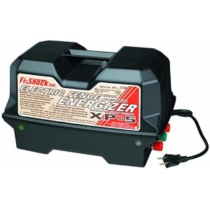 Fi-Shock XP- 5 Professional AC Powered 5 Joule Low-Impedance Fence Energizer 75 Mile Range by 