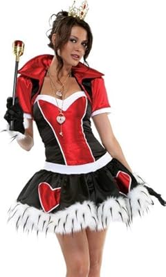 Off With Her Head /不思議の国のアリス・ハートの女王/ハロウィンコスチューム・仮想衣装・S/M