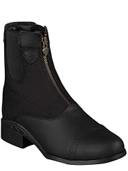 Ariat 4724 Women's Heritage Sport ZipPaddock Black 8.5 B