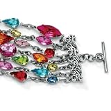 Crystal Toggle Bracelet