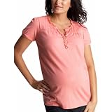Gap Ruffle Yoke Maternity T