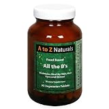 A to Z Naturals All the B's, Vegetarian, 90 Tablets, (Pack of 3)