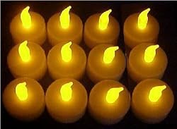 Flickering LED Tealight 12-pk.