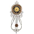 Wrought Iron Scrollwork Wall Clock
