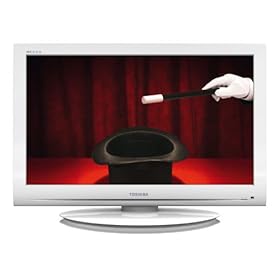 Toshiba 32AV834G Televisore a LED retroilluminato 32 pollici (HD-Ready, DVB-T/-C) bianco