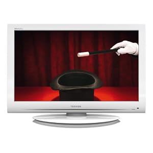 Toshiba 32AV834G 81 cm (32 Zoll) LCD-Fernseher (HD-Ready, 50Hz, DVB-T/-C, CI+) weiß