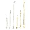 Necklace Bracelet Extender Set - 1", 2" & 4" - Gold & Silver Tone ~ 6 Pcs in Total