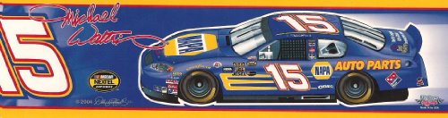 : Michael Waltrip #15 - Nascar - Napa Auto Parts - Bumper Sticker Images