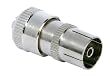 Coaxial Line Socket - Female Coax Plug - Pack of 2