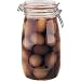 Tea Coffee Sugar Jars Glass Preserve Food Storage Kilner Jar - with Clip - Size - 0.5Ltr