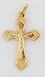 Small Crucifix - Pendant - 1in. Height - IMPORTED FROM ITALY