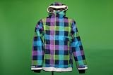 09-10モデル SCAPE(エスケイプ) ウェアー「SPERIOR JACKET」CHECK4×PURPLE サイズLの画像