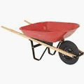  : Ames True Temper 4 Cubic Foot Steel Tray Homeowner Wheelbarrow #S4
