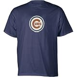 Chicago Cubs Distressed Logo Shirt by Majestic Athletic