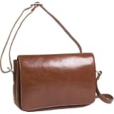 Derek Alexander Full Flap Front Zip Organizer (Tan)