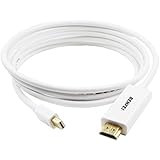 BENFEI 6 Feet Mini DP DisplayPort Display Port Thunderbolt Male to HDMI Male Long Adapter Cable for MacBook PC