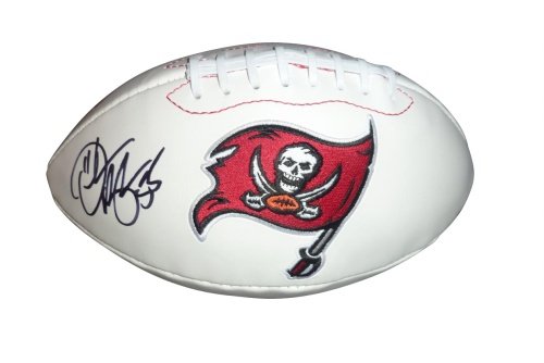 Derrick Brooks Autographed Tampa Bay Buccaneers Logo Football