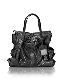 Francesco Biasia Polly - Calfskin Large Tote Bag Black
