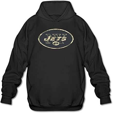 HKSK Man New York Jets Olive Salute To Service Hoodies Sweatshirt Black