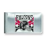 NFL Atlanta Falcons Stainless Steel Money Clip